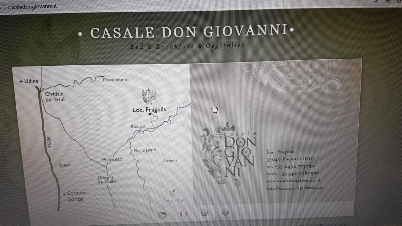 Casale Don Giovanni Prepotto  Esterno foto